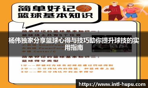 杨伟独家分享篮球心得与技巧助你提升球技的实用指南